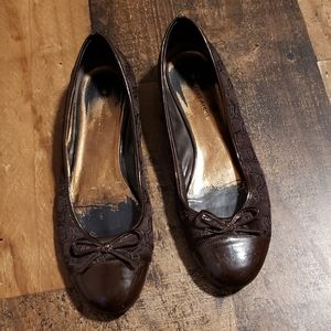 7 Etienne Aigner Brown Flats